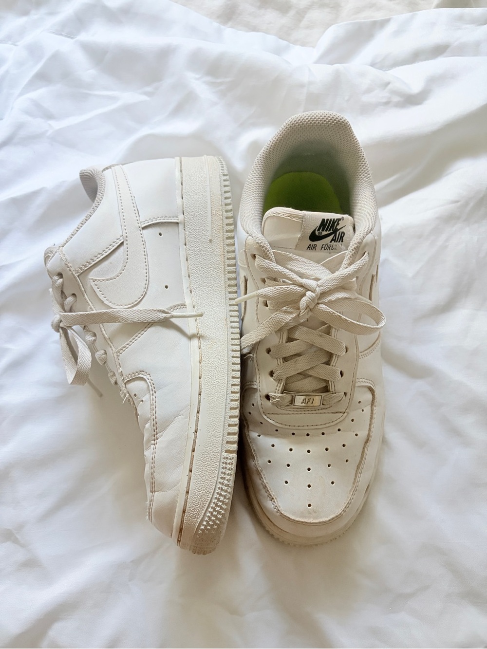 nike air force 1 low white sneakers